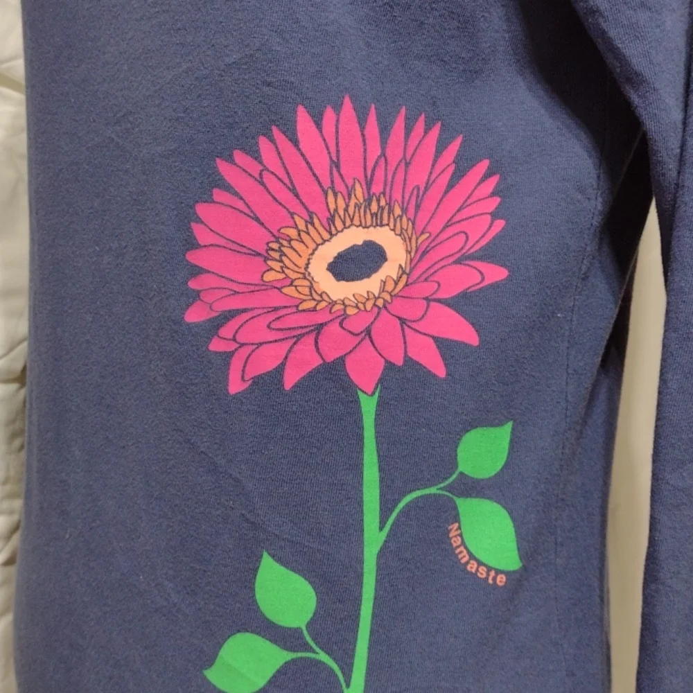 Beautiful blue Life is Good crusher tee, sz XS - Picture 4 of 12